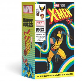 чорапи,мъжки,чорапи,happy,socks,marvel,gift,socks,yellow,(yellow)