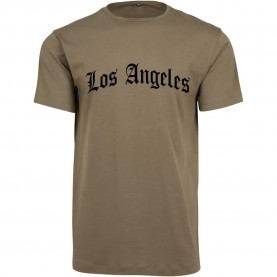 тениска,мъжки,тениски,mister,tee,los,angeles,wording,short,sleeve,t,shirt,olive,green,(green)