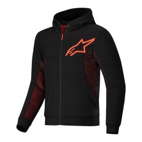 блуза,мъжки,пуловери,alpinestars,chrome,air,sport,full,zip,sweatshirt,black,(black,red,fluo)