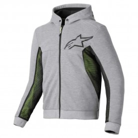 блуза,мъжки,пуловери,alpinestars,chrome,air,sport,full,zip,sweatshirt,grey,heather,black,(grey)