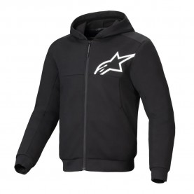 блуза,мъжки,пуловери,alpinestars,chrome,v2,sport,full,zip,sweatshirt,black,(black,white)