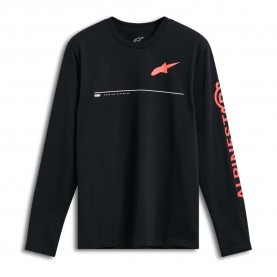 тениска,мъжки,тениски,alpinestars,committed,csf,long,sleeve,t,shirt,black
