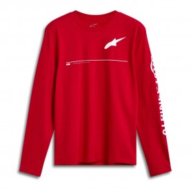 тениска,мъжки,тениски,alpinestars,committed,csf,long,sleeve,t,shirt,red,(red)