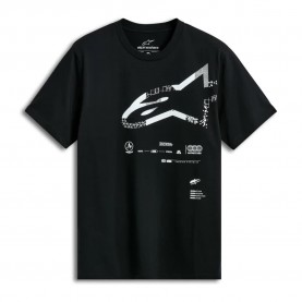тениска,мъжки,тениски,alpinestars,geografica,csf,short,sleeve,t,shirt,black