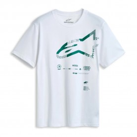 тениска,мъжки,тениски,alpinestars,geografica,csf,short,sleeve,t,shirt,white,(white)