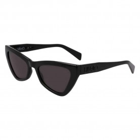 слънчеви,очила,слънчеви,очила,liu·jo,799s,sunglasses,shiny,black,(black)