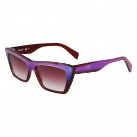 слънчеви,очила,слънчеви,очила,liu·jo,802s,sunglasses,blue,burgundy,glitter,(red,purple)