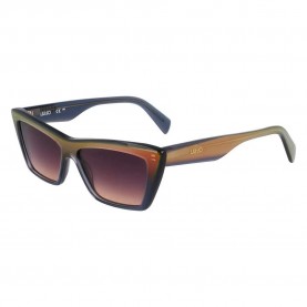 слънчеви,очила,слънчеви,очила,liu·jo,802s,sunglasses,red,grey,glitter,(grey)