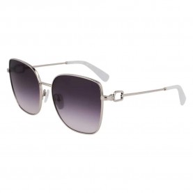 Слънчеви очила Longchamp 177S sunglasses - Silver (Silver / Gradient Blue) слънчеви,очила,слънчеви,очила,longchamp,177s,sunglasses,silver,(silver,gradient,blue)