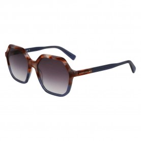 слънчеви,очила,слънчеви,очила,longchamp,760s,sunglasses,brown,grey,havana,azure,(blue)