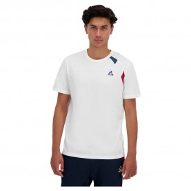 тениска,мъжки,тениски,le,coq,sportif,tri,n°1,short,sleeve,t,shirt,new,optical,white,(white)