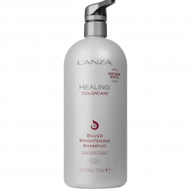 хигиена,коса,l´anza,silver,brightening,1l,shampoo,clear