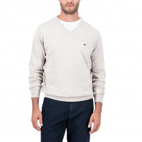 блуза,мъжки,пуловери,fynch,hatton,1414211,v,neck,sweater,grey