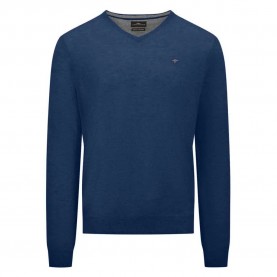 блуза,мъжки,пуловери,fynch,hatton,1414801,v,neck,sweater,night,(blue)