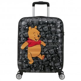 куфари,american,tourister,wavebreaker,disney,spinner,55,20,tsa,36l,trolley,bag,winnie,the,pooh,(black)