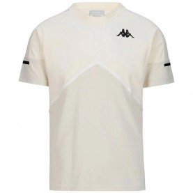 тениска,мъжки,тениски,kappa,kaybi,akteev,short,sleeve,t,shirt,beige,(white,natural,white,onyx)