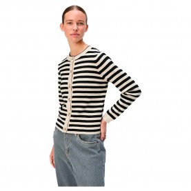 жилетка,дамски,пуловери,дамски,плетени,дрехи,object,ester,sli,cardigan,sandshell,stripes,black,(black)