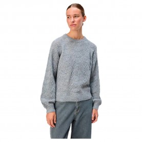 блуза,дамски,пуловери,дамски,плетени,дрехи,object,flora,re,sweater,medium,grey,melange,(grey)