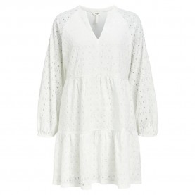 рокля,дамски,поли,и,рокли,object,laila,gia,long,sleeve,midi,dress,white