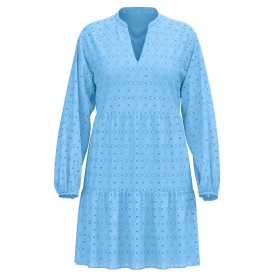 рокля,дамски,поли,и,рокли,object,laila,gia,long,sleeve,dress,blue