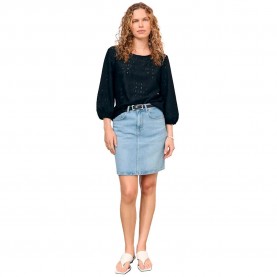 дамски,блузи,дамски,ризи,object,laila,3,4,sleeve,blouse,black