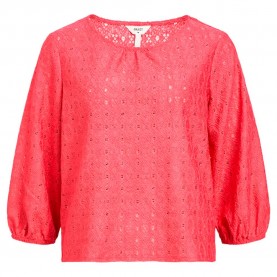 дамски,блузи,дамски,ризи,object,laila,3,4,sleeve,blouse,raspberry,sorbet,(red)