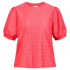 дамски,блузи,дамски,ризи,object,laila,short,sleeve,blouse,raspberry,sorbet,(red)