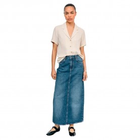 дамски,блузи,дамски,ризи,object,sanne,short,sleeve,blouse,blue,(sandshell)
