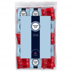 хигиена,тяло,mister,size,60,mm,condoms,100,units,clear,(transparent)