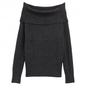 блуза,дамски,пуловери,дамски,плетени,дрехи,tom,tailor,carmen,knit,sweater,grey