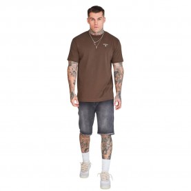 тениска,мъжки,тениски,siksilk,graphic,short,sleeve,t,shirt,brown