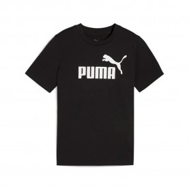 Тениска Puma 684906 Ess Nº1 Logo short sleeve T-shirt - Black тениска,детски,тениски,puma,684906,ess,nº1,logo,short,sleeve,t,shirt,black
