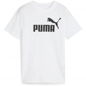 тениска,детски,тениски,puma,684906,ess,nº1,logo,short,sleeve,t,shirt,white