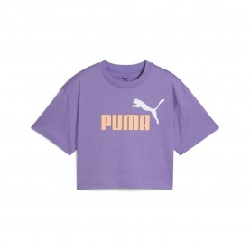 тениска,детски,тениски,puma,ess,2,color,nº1,lo,short,sleeve,t,shirt,purple,(lavender,alert)