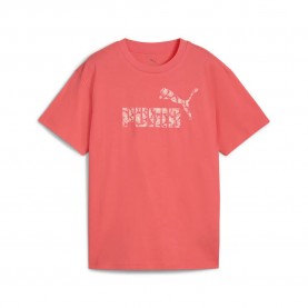 тениска,детски,тениски,puma,ess,animal,logo,infi,short,sleeve,t,shirt,red,(peach,frost)