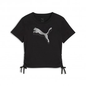 тениска,детски,тениски,puma,ess,metallic,short,sleeve,t,shirt,black