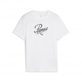 тениска,детски,тениски,puma,ess,script,short,sleeve,t,shirt,white
