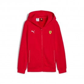 суичър,детски,блузи,puma,ferrari,race,hoodie,red