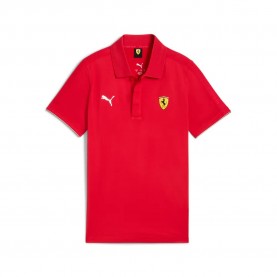 детски,блузи,с,яка,puma,ferrari,race,short,sleeve,polo,red