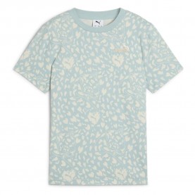 тениска,детски,тениски,puma,flaming,love,aop,short,sleeve,t,shirt,green,blue,(modern,mint)