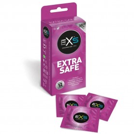 хигиена,тяло,exs,extra,thick,condoms,12,units,purple,(transparent)