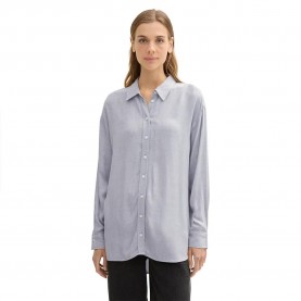 риза,с,дълъг,ръкав,дамски,блузи,дамски,ризи,tom,tailor,cozy,long,sleeve,shirt,grey