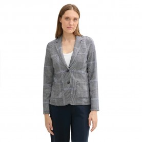 сако,дамски,сака,tom,tailor,easy,check,blazer,grey