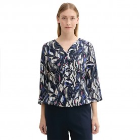 дамски,блузи,дамски,ризи,tom,tailor,printed,3,4,sleeve,blouse,multicolor