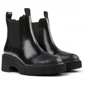 дамски,боти,дамски,високи,обувки,за,ходене,camper,milah,booties,black,(black)