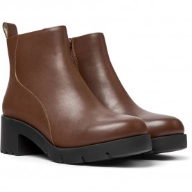 дамски,боти,дамски,високи,обувки,за,ходене,camper,wanda,booties,brown,(brown)