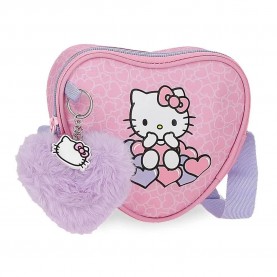 чанта,всички,чанти,hello,kitty,hearts,&,dots,bag,pink