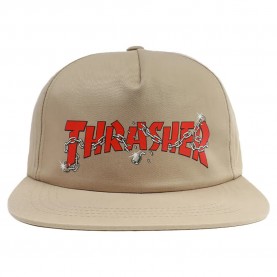 шапка,с,козирка,всички,шапки,thrasher,chains,by,daniel,shepard,snapback,cap,beige,(khaki)