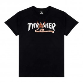 тениска,мъжки,тениски,thrasher,pyramid,short,sleeve,t,shirt,black,(black)