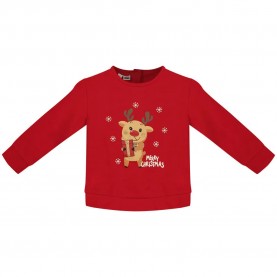 Блуза Ido 4A654 sweatshirt - Red (Red) блуза,детски,блузи,ido,4a654,sweatshirt,red,(red)